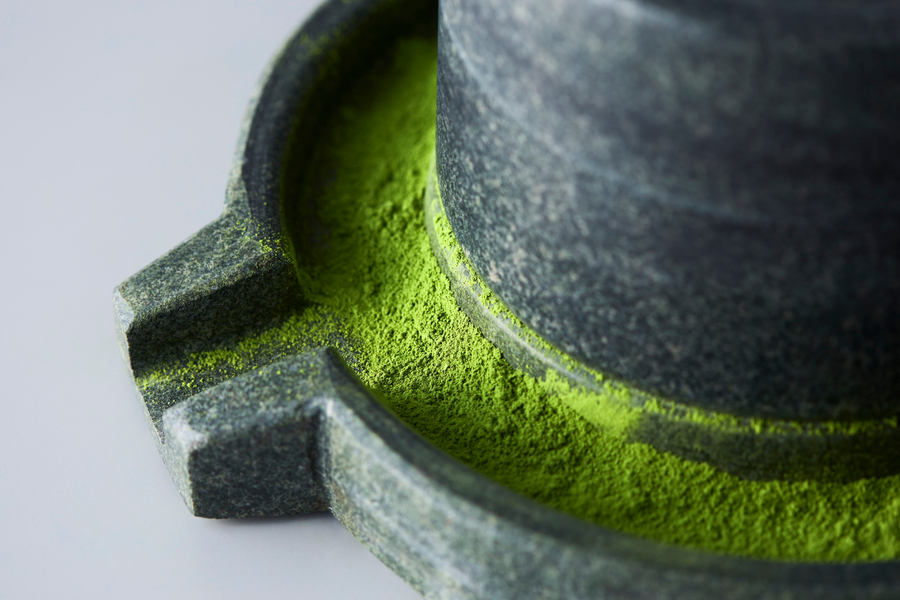 Grind into matcha